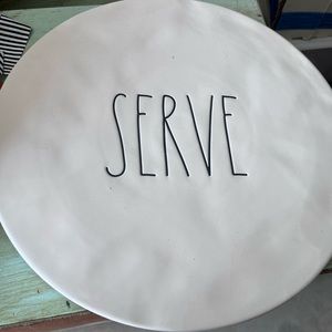 Lazy Susan serve tray